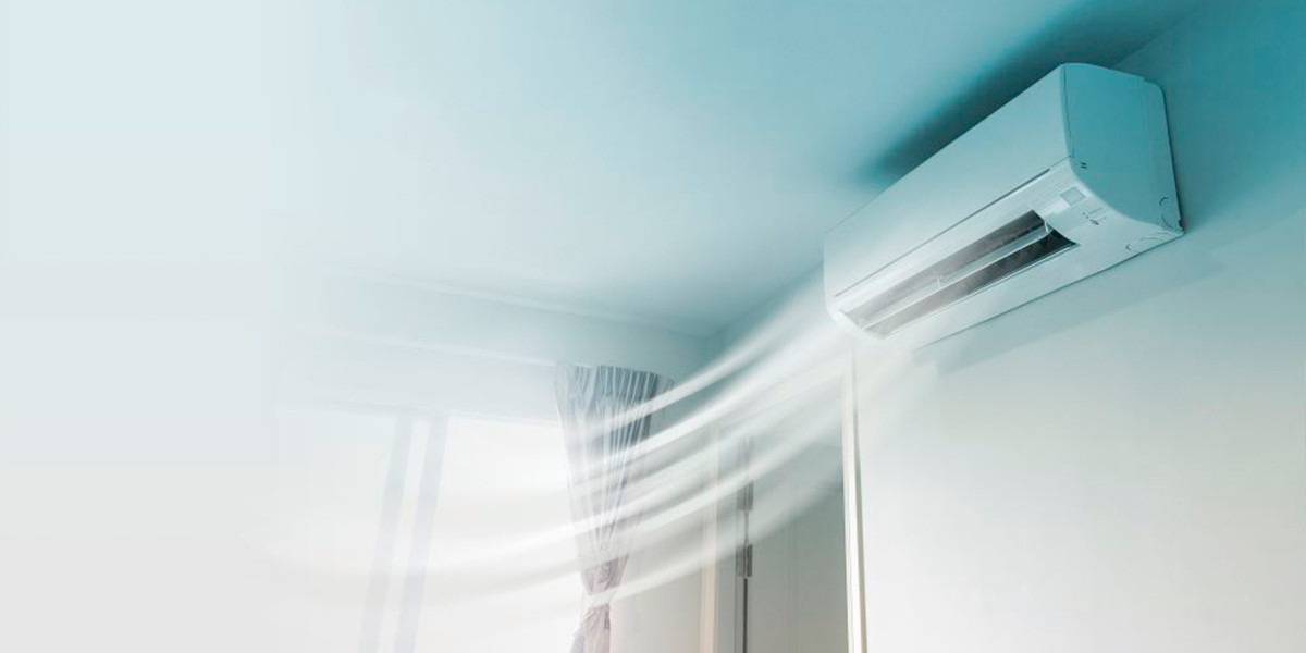 Climatiseur mural, Wall mounted air conditioner - Climatisation Atlas